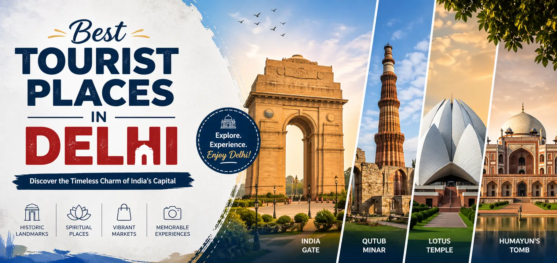 Best Tourist Places in Delhi