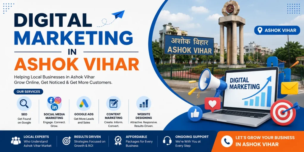 digital marketing in ashok vihar