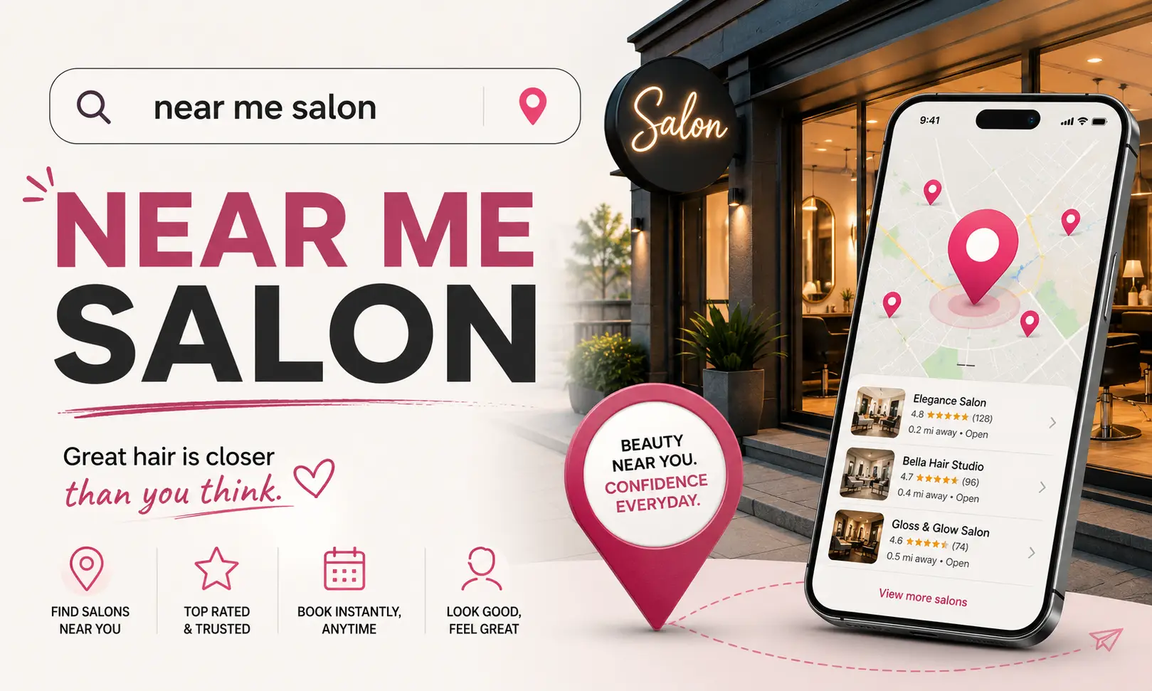 near me salon