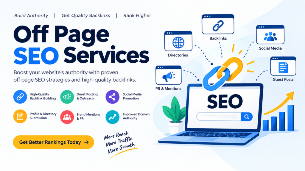 off page SEO services